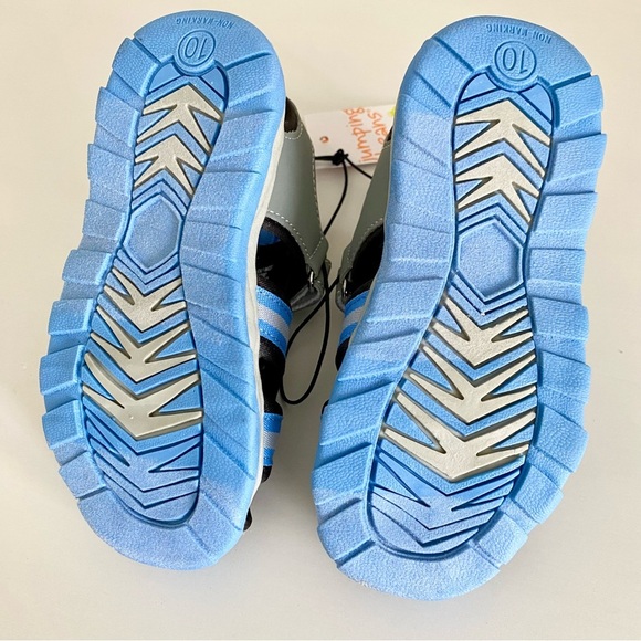 Jumping Beans Kids Blue and Gray Sandals - Picture 3 of 3